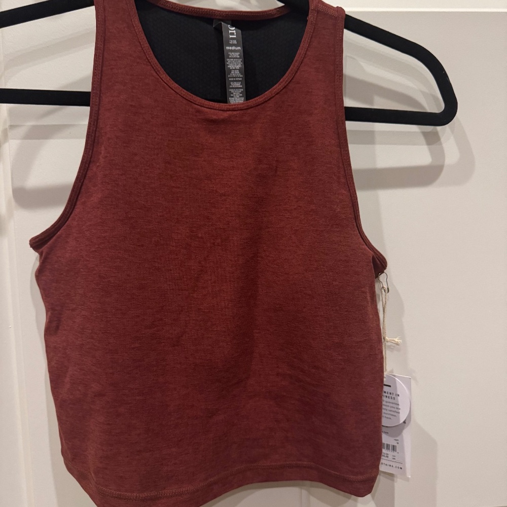 Vuori Plyo Rust Tank Top